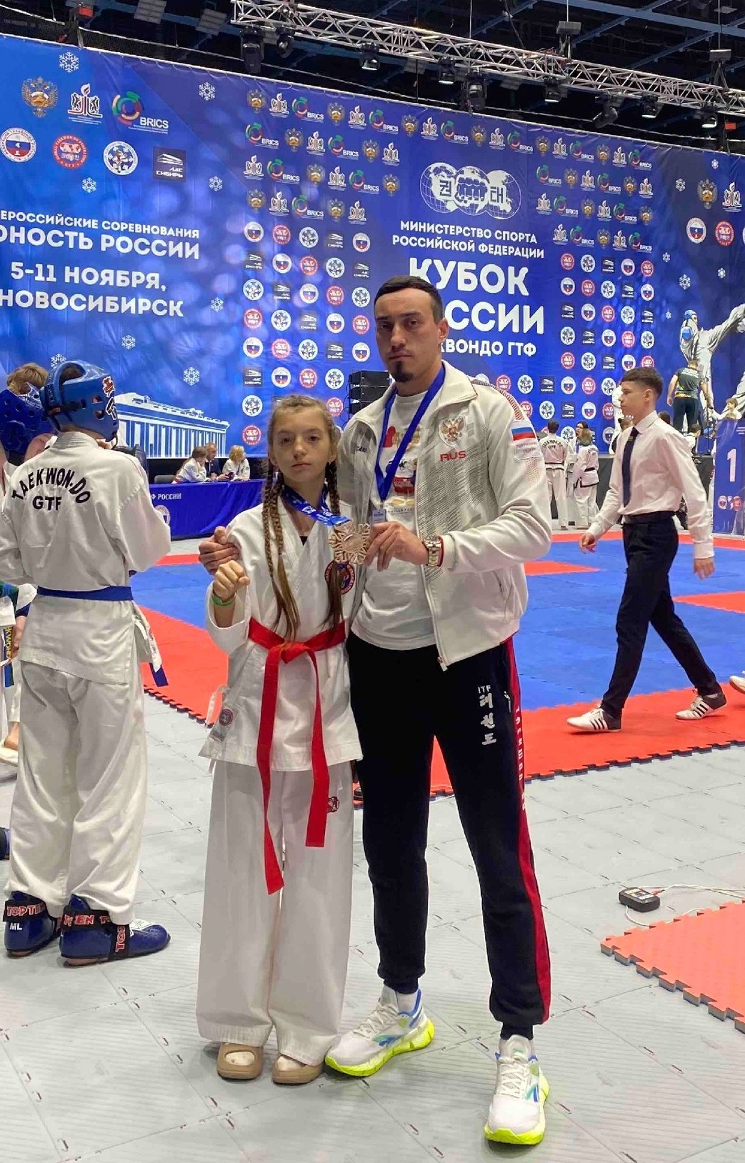 Ученица школы стала бронзовой чемпионкой Кубка России по тхэквондо.